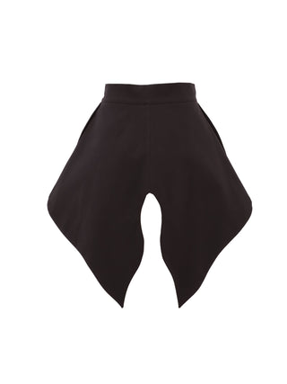 Sculpted Peplum Belt Black - Julia Allert