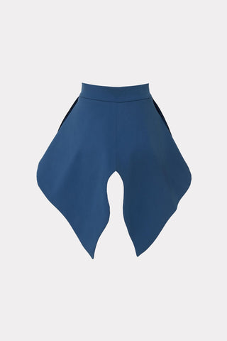 Sculpted Peplum Belt Blue - Julia Allert