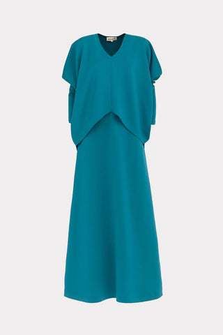 Stylish Fall Fashion Blouse And Skirt Set Emerald - Julia Allert