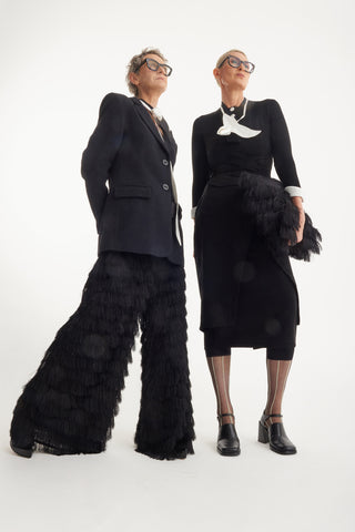 Stylish Formal Fitted Midi Dress - Black