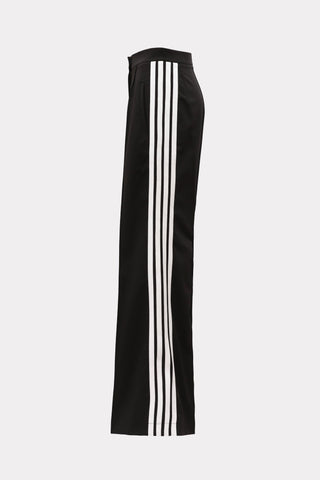 Tailored Sport-Chic Trousers - Black - Julia Allert