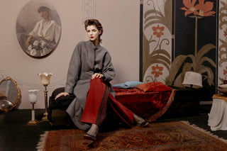 Tailored Sport-Chic Trousers - Red