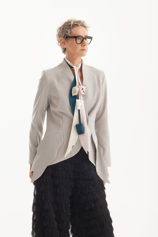 Versatile Transformable Handmade Tie-Belt Dark Teal - Julia Allert