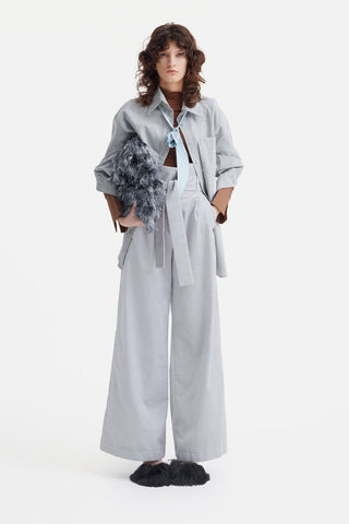 Versatile Transformable Handmade Tie-Belt Light Blue - Julia Allert