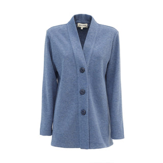 Wooly Two-Piece Suit Cardigan&Suit Pale Blue - Julia Allert