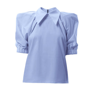 Designer Light Blue Blouse